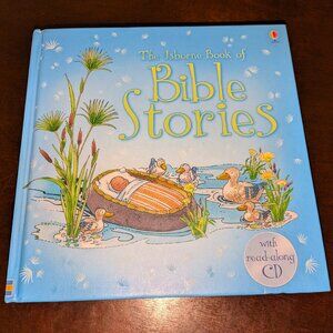 Usborne Book of Bible Stories (Bible Readers) Hardcover with CD